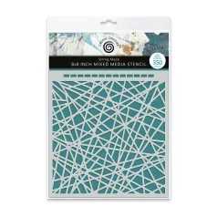   Andy Skinner stencil String Maze 8" (20 cm)  Mixed Media Stencil (1 db)