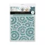 Andy Skinner stencil Spiral Burst 8" (20 cm)  Mixed Media Stencil (1 db)