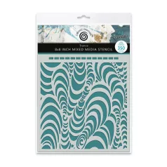   Andy Skinner stencil Trance 8" (20 cm)  Mixed Media Stencil (1 db)