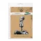 Andy Skinner gumibélyegző Blowing Bubbles  Pre Cut Rubber Stamp Set (1 db)