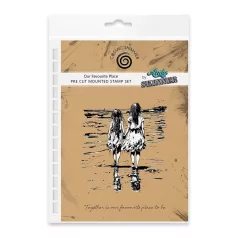   Andy Skinner gumibélyegző Our Favourite Place  Pre Cut Rubber Stamp Set (1 db)