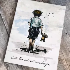   Andy Skinner gumibélyegző Let The Adventure Begin  Pre Cut Rubber Stamp Set (1 db)