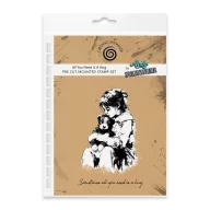   Andy Skinner gumibélyegző All You Need Is A Hug  Pre Cut Rubber Stamp Set (1 db)