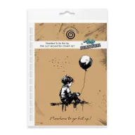   Andy Skinner gumibélyegző Nowhere To Go But Up  Pre Cut Rubber Stamp Set (1 db)