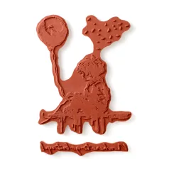   Andy Skinner gumibélyegző Nowhere To Go But Up  Pre Cut Rubber Stamp Set (1 db)