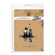   Andy Skinner gumibélyegző Let's Go Fly A Kite  Pre Cut Rubber Stamp Set (1 db)