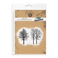   Andy Skinner gumibélyegző Winter Trees Rubber  Pre Cut Rubber Stamp Set (1 db)