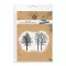 Andy Skinner gumibélyegző Winter Trees Rubber  Pre Cut Rubber Stamp Set (1 db)