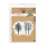 Andy Skinner gumibélyegző Winter Trees Rubber  Pre Cut Rubber Stamp Set (1 db)