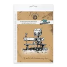 Andy Skinner gumibélyegző Bot-ology Spread A Little Kindness  Pre Cut Rubber Stamp Set (1 db)