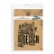 Andy Skinner gumibélyegző Typology  Pre Cut Rubber Stamp Set (1 db)