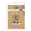 Andy Skinner gumibélyegző Bot-ology Rainy Day  Pre Cut Rubber Stamp Set (1 db)