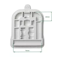   Petite Pipeworks Szilikon öntőforma Katy Sue Designs Silicon Mould (1 db)