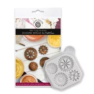   Mini Cogs & Gears Szilikon öntőforma Katy Sue Designs Silicon Mould (1 db)