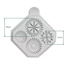 Mini Cogs & Gears Szilikon öntőforma Katy Sue Designs Silicon Mould (1 db)