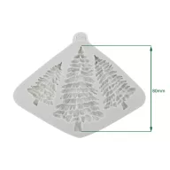   Fir Trees Silhouettes Szilikon öntőforma Katy Sue Designs Silicon Mould (1 db)