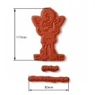 Andy Skinner gumibélyegző Princess Attitude  Pre Cut Rubber Stamp Set (1 db)