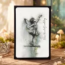 Andy Skinner gumibélyegző Dance  Pre Cut Rubber Stamp Set (1 db)