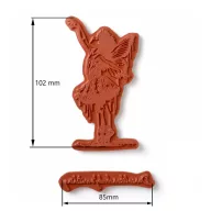   Andy Skinner gumibélyegző Dance  Pre Cut Rubber Stamp Set (1 db)