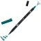 Tombow ABT Dual Brush Pen Kéthegyű filctoll - ABT-379 - Jade green (1 db)