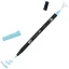 Tombow ABT Dual Brush Pen Kéthegyű filctoll - ABT-407 - Aqua (1 db)