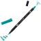 Tombow ABT Dual Brush Pen Kéthegyű filctoll - ABT-403 - Bright blue (1 db)