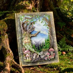   Enchanted Forest Scene Szilikon öntőforma Katy Sue Designs Silicon Mould (1 db)