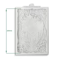   Enchanted Forest Scene Szilikon öntőforma Katy Sue Designs Silicon Mould (1 db)