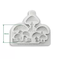   Toadstool Trio Szilikon öntőforma Katy Sue Designs Silicon Mould (1 db)