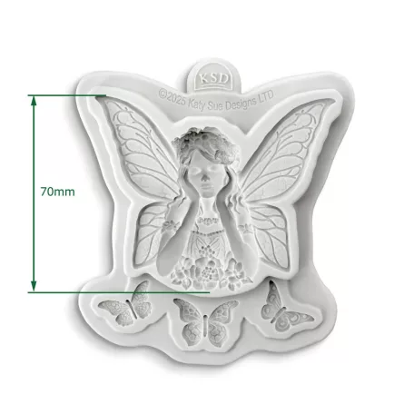 Fairy Queen Szilikon öntőforma Katy Sue Designs Silicon Mould (1 db)