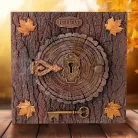 Medium Log Slice Szilikon öntőforma Katy Sue Designs Silicon Mould (1 db)