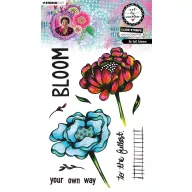   Art by Marlene In Full Bloom Szilikonbélyegző Clear Stamp (1 csomag)