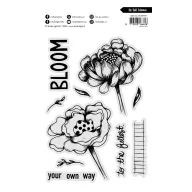   Art by Marlene In Full Bloom Szilikonbélyegző Clear Stamp (1 csomag)