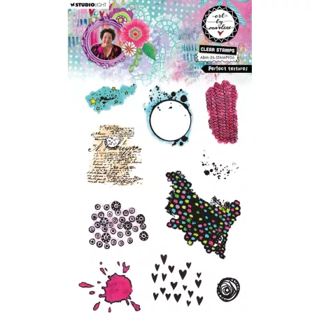 Art by Marlene Perfect Textures Szilikonbélyegző Clear Stamp (1 csomag)