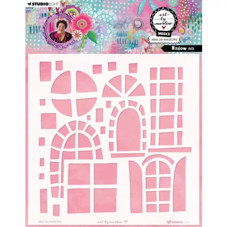 Art by Marlene Window Stencil Mask (1 db)