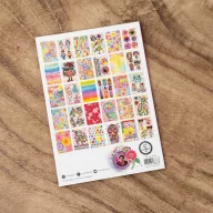   Art by Marlene Color Happy Kivágatok A5 Collage Paper Pad (60 ív)