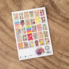   Art by Marlene Color Happy Kivágatok A5 Collage Paper Pad (60 ív)