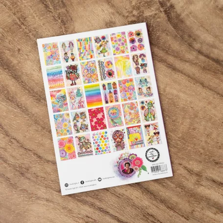 Art by Marlene Color Happy Kivágatok A5 Collage Paper Pad (60 ív)
