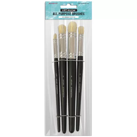 Stamperia Ecset készlet 4 Art Brushes Size 6"-8"-2"-2/0" Art Stories (1 db)