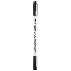 Domborító toll  - Black - Emboss Dual Pen II (1 db)