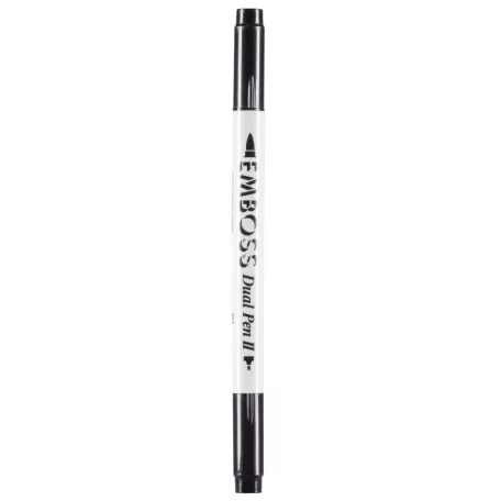 Domborító toll  - Black - Emboss Dual Pen II (1 db)