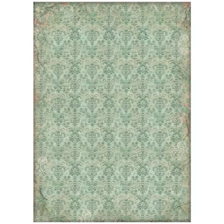 Stamperia Green Tapestry Rízspapír 50x70 cm  Art Stories Big Rice Paper (1 ív)
