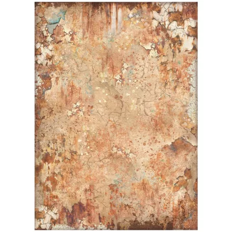 Stamperia Rusty Pattern Rízspapír 50x70 cm  Art Stories Big Rice Paper (1 ív)