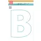 Marianne Design stencil B betű (1 csomag)