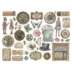   Stamperia Gardens of Time Kivágatok Die Cuts Assorted (1 csomag)