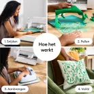 Cricut Fehér bársony vasalható fólia - Flocked Iron-On  White (1 ív)