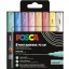 UNI POSCA dekormarker 0.7 mm PC-1M Pasztell színek (8 db)