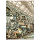 Stamperia Gardens of Time Rízspapír készlet A6  Mini Rice Paper (8 ív)