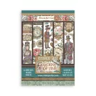 Stamperia Gardens of Time Washi matrica Washi Pad (8 ív)