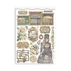 Stamperia Gardens of Time Washi matrica Washi Pad (8 ív)